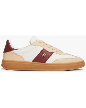 Tommy Hilfiger Th Monogram Mixed Texture Trainers - Multicolour