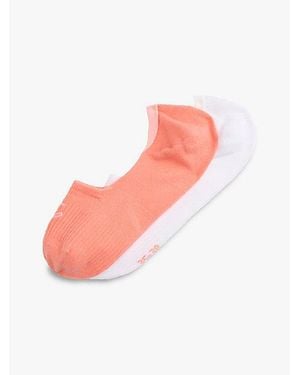 Tommy Hilfiger Pack De 2 Pares De Calcetines Footie - Rosa