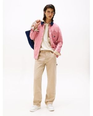 Tommy Hilfiger Jaime Loose Carpenter Trousers - Pink