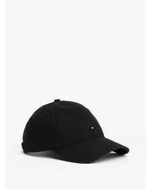 Tommy Hilfiger Gorra De Béisbol Con Logo Y Seis Paneles - Negro