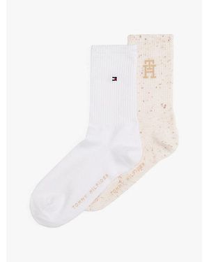 Tommy Hilfiger Pack De 2 Pares De Calcetines - Blanco