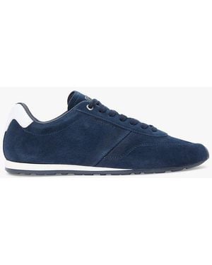 Tommy Hilfiger Suede Hilfiger Monotype Cleat Trainers - Blue