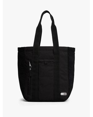 Tommy Hilfiger Tech Tote-Bag Mit Farblich Abgestimmtem Logo - Schwarz