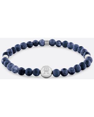 Tommy Hilfiger Bracciale Con Perline - Blu