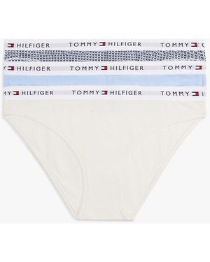 Tommy Hilfiger 3-pack Repeat Logo Briefs - White