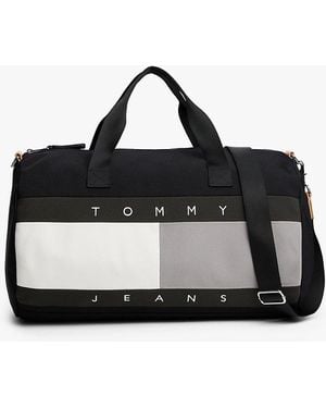 Tommy Hilfiger Sac De Sport Archive Colour-Block À Logo - Noir