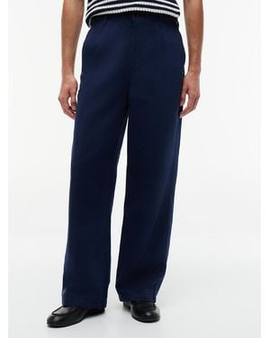 Tommy Hilfiger Linen Blend Utility Chinos - Blue