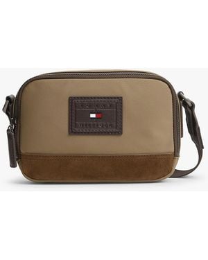 Tommy Hilfiger Heritage Colour-Blocked Crossbody Camera Bag - Brown