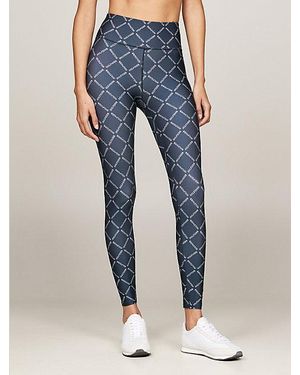 Tommy Hilfiger Sport Hilfiger Monotype legging - Blauw