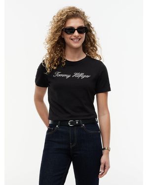 Tommy Hilfiger Logo T-shirt - Black