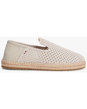 Tommy Hilfiger Knit Flexible Espadrilles - White