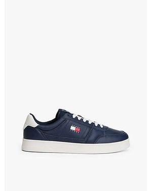 Tommy Hilfiger The Greenwich Ledersneaker - Blau