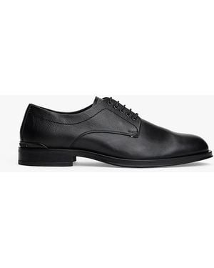 Tommy Hilfiger Leather Derby Shoes - Black