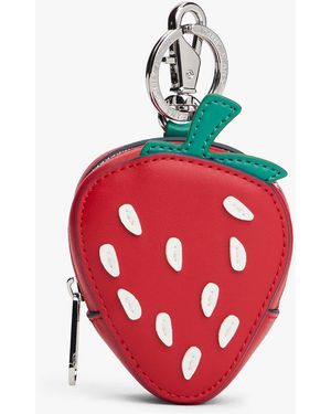 Tommy Hilfiger Strawberry Keyring Coin Purse - Red