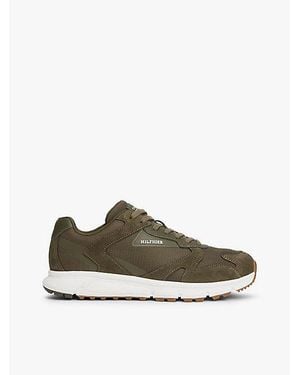 Tommy Hilfiger Rutschhemmender Wasserfester Wildleder-Sneaker - Grün
