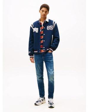 Tommy Hilfiger Austin Whiskered Slim Tapered Leg Jeans - Blue
