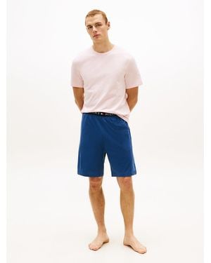Tommy Hilfiger Th Original Jersey Lounge Shorts - Blue