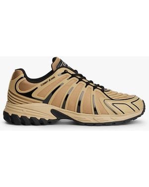 Tommy Hilfiger Sneakers Outdoor Con Mix Di Texture - Multicolore