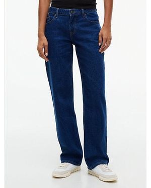 Tommy Hilfiger Sophie Zwarte Low Rise Straight Jeans - Blauw