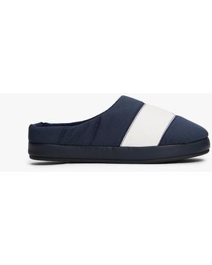Tommy Hilfiger Slippers Trapuntate Color Block - Blu