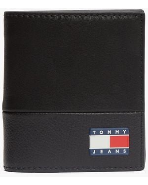 Tommy Hilfiger Heritage Credit Card And Coin Wallet - Black