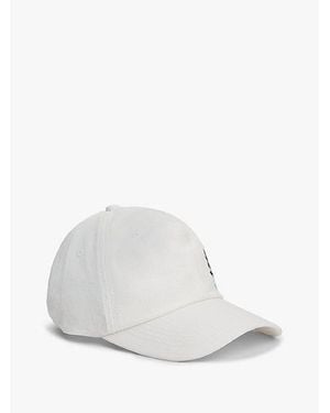 Tommy Hilfiger Gorra De Béisbol En Lino Con Logo Bordado - Blanco
