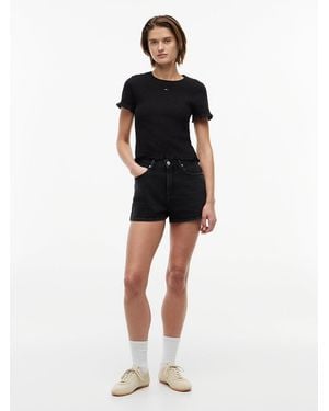 Tommy Hilfiger Regular Denim Shorts - Black