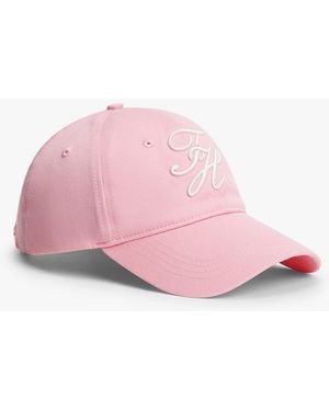 Tommy Hilfiger Logo Embroidery Baseball Cap - Pink