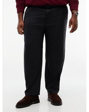 Tommy Hilfiger Plus Dover Regular Straight Mélange Chinos - Black