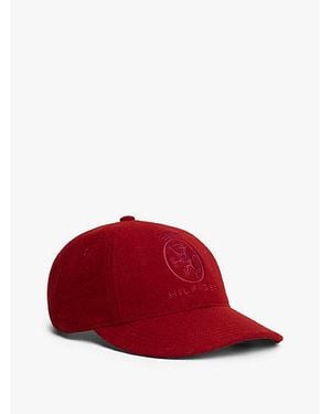 Tommy Hilfiger Gorra De Béisbol Con Parche Del Logo Th - Rojo