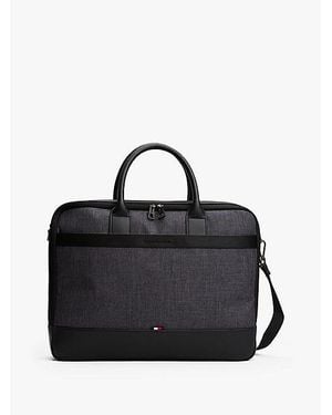 Tommy Hilfiger Maletín Para Portátil De Viaje - Negro
