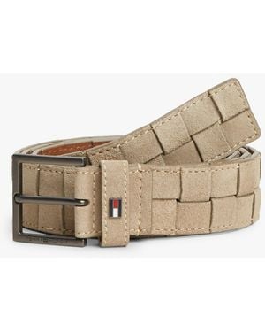 Tommy Hilfiger Cintura Intrecciata - Neutro