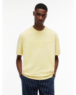 Tommy Hilfiger Classic Tonal Logo Oversized T-Shirt - Multicolour