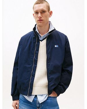 Tommy Hilfiger Wasserabweisende Regular Fit Jacke - Blau