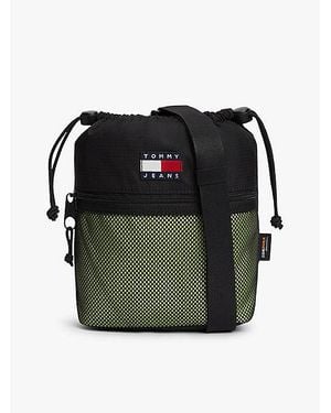 Tommy Hilfiger Logo Ripstop Crossbody Outdoor Bag - Green