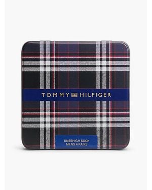 Tommy Hilfiger Th Kneehigh 4P Tin Giftbox B - Azul
