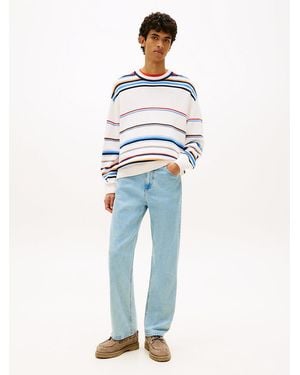 Tommy Hilfiger Otis Faded Regular Straight Leg Jeans - Blue