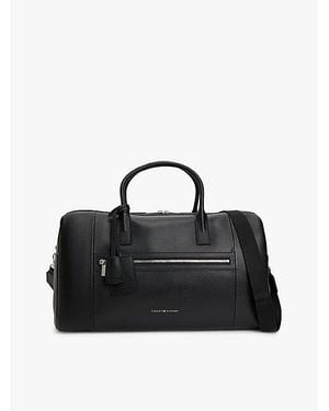 Tommy Hilfiger Bolsa De Deporte Th Business En Piel De Gama Alta - Negro