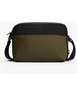 Tommy Hilfiger Metal Logo Crossbody Camera Bag - Black