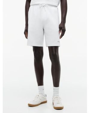 Tommy Hilfiger Intechno Knit Logo Sweat Shorts - White