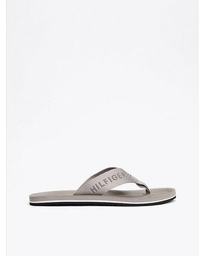Tommy Hilfiger Chanclas Con Plantilla Anatómica - Blanco