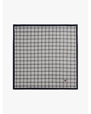 Tommy Hilfiger The Runway Collection Bandana Mit Gitter-Karo - Grau