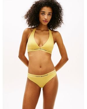 Tommy Hilfiger Original Logo Classic Bikini Bottoms - Orange