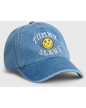 Tommy Hilfiger Tommy Jeans X Smiley® Logo Denim Cap - Blue
