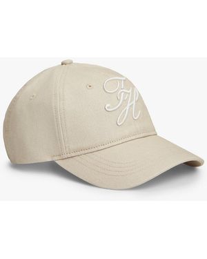 Tommy Hilfiger Logo Embroidery Baseball Cap - White