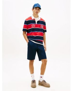Tommy Hilfiger Scanton Twill Slim Chino Shorts - Blue