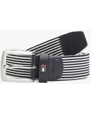 Tommy Hilfiger Cintura Con Fibbia Quadrata - Multicolore