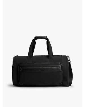 Tommy Hilfiger Bolsa De Deporte Con Mezcla De Texturas Y Logo - Negro