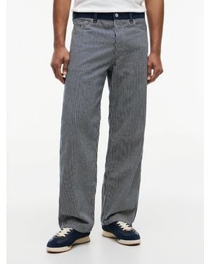 Tommy Hilfiger Jaimie Relaxed Straight Carpenter Jeans - Blue