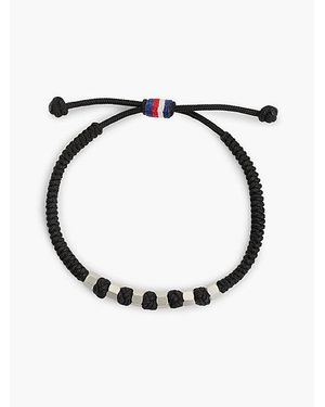 Tommy Hilfiger Schwarzes Armband Mit Schiebeknoten - Mehrfarbig